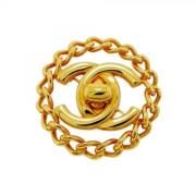 Pre-owned Metal chanel-jewelry