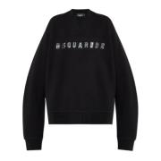 Sweatshirt med logo