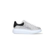 Hvite Krystall Oversize Sneakers