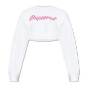 Sweatshirt med logo