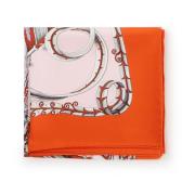 Oransje Foulard Skjerf