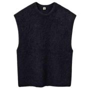 Fluffy Alpaca Strikkevest