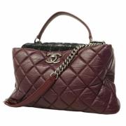 Pre-owned Leather chanel-bags