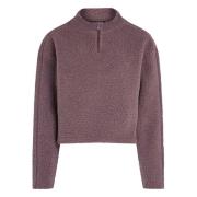 Sherpa 1/2 ZIP Pullover Sweater