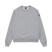 Quiltet Crew Neck Sweatshirt