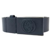 Pre-owned Leather belts