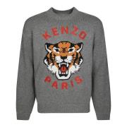 Tiger Crewneck Skjorte