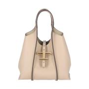 Beige Tote Bag