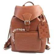 Pre-owned Leather backpacks