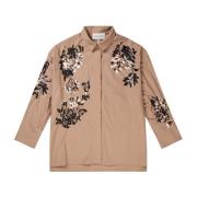 Blomster Brodert Topp & T-skjorte