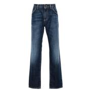 Brodert Logo Denim Jeans