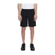 Bomull Bermuda Shorts med Elastan