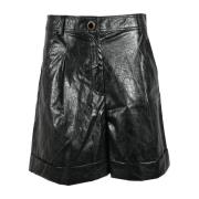 Metallblanding Avslappede Shorts