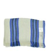 Stripet Lin Franset Pashmina Skjerf