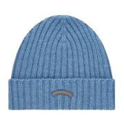 Blå Paul & Shark Wool Beanie Luer