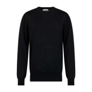 Ribbet O-Neck Ull Jumpers