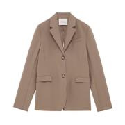 Elegant Dame 2-Knapp Blazer