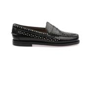 Lær Loafers for Kvinner