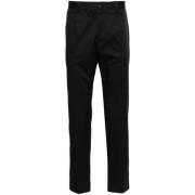 Mid-rise slim fit chinos midnattblå