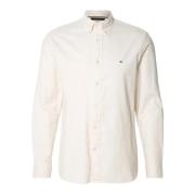 Beige Tommy Hilfiger Flex Brushed Solid Rf Shirt Skjorter