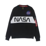 Nasa Crewneck Sweatshirt Blå