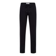 Sporty Jogpants i Polyester Blanding