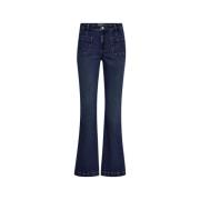 Andorra Blue Rinse Flare Jeans