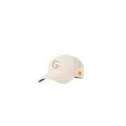 Beige Bomull Casquette Lue