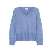 Flow Melange V-Neck Pullover Sweater