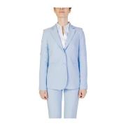 Vår/Sommer Dame Polyester Blazer