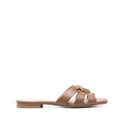 Cut-Out Camel Brown Sko