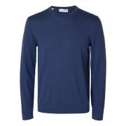 Merino Crew Neck Strikket Genser