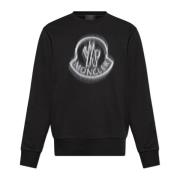 Sweatshirt med logo