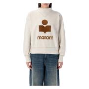 Stilig Strikkevarer Ecru Camel Sweatshirt