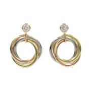 Pre-owned Yellow Gold earrings