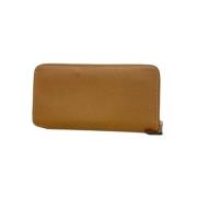 Pre-owned Leather wallets