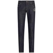 Indigo Blue Skinny Cut Denim Jeans