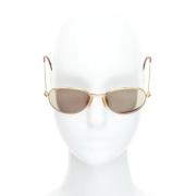 Pre-owned Metal sunglasses