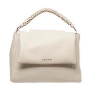 Beige Skinnveske Sveva Soft Medium