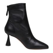 Svart Skinn Amore Bootie