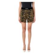 Luksuriøse Silke Boxershorts Camel Leo