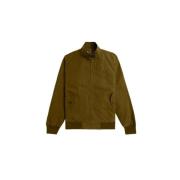 Vokset Harrington Jakke Brun