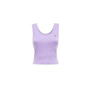 Ribbet Bomull Tank Top