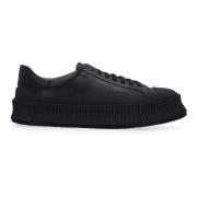 Lav-topp Lam Skinn Sneakers