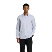 Blå Selected Homme Stripa Skjorte Slhregriley Stripe Ls Shirt Skjorte