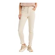 Eggshell Jeans Bukser Klassisk Stil