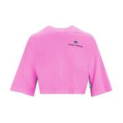 Brodert Logo Cropped T-skjorte