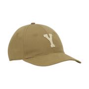 Y Patch Cotton Hat