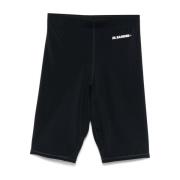 Blå Logo Syklist Shorts Stretch