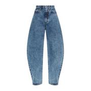 Mønstrete jeans